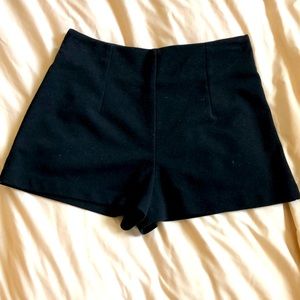 F21 Black High waisted shorts